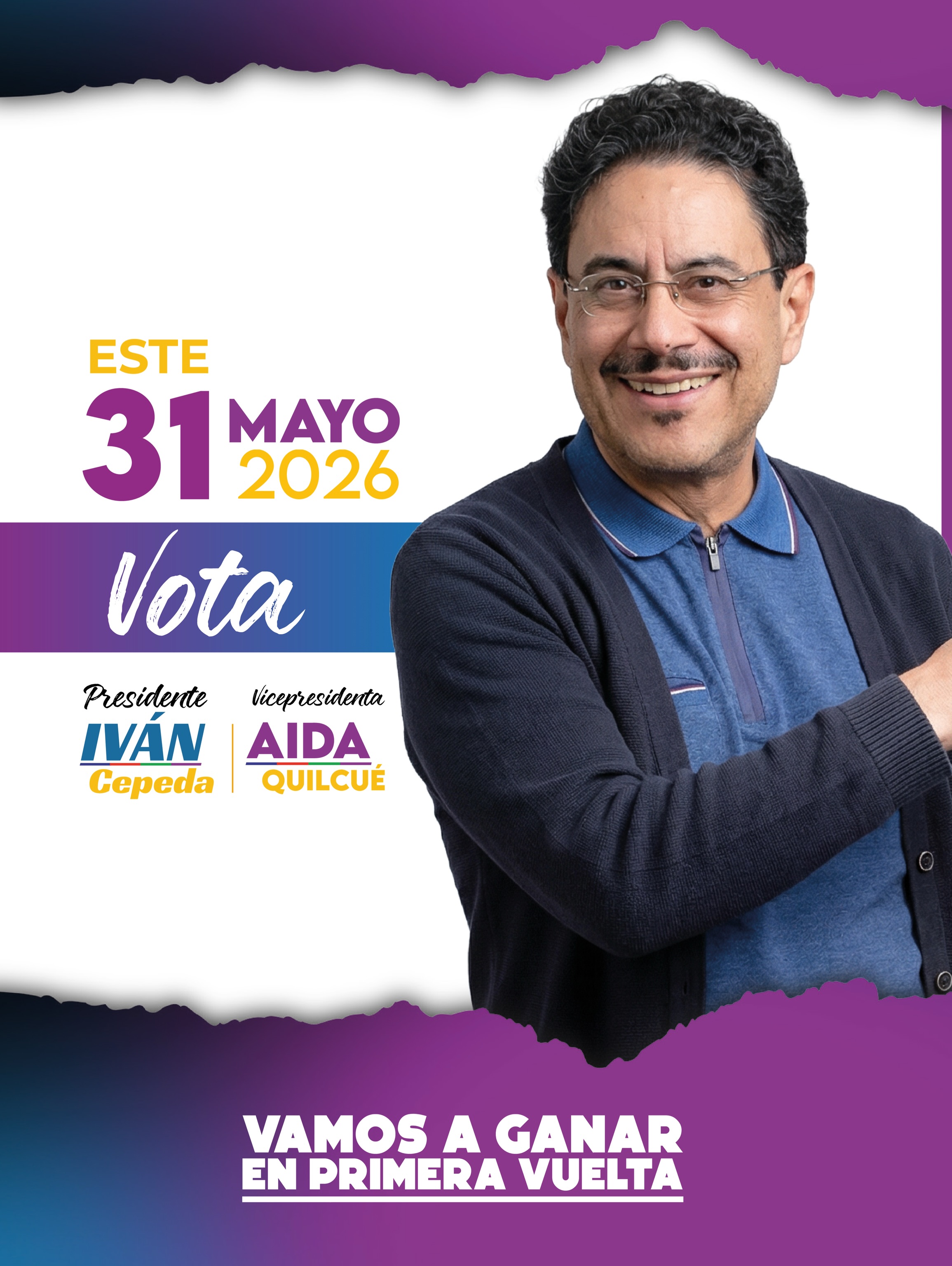Iván Cepeda y Aida